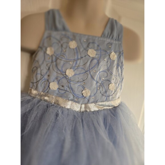 Disney Jumping Beans Cinderella Inspired Blue Dress Beautiful Ball Gown Size 2T - Picture 6 of 14